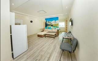 Апартаменты Studio on Dostyq Street 5 Нур-Султан Номер-студио Делюкс с кроватью размера "king-size"-25